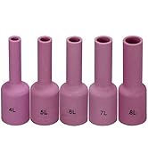 A67ぐい呑 RIVERWELD TIG Alumina Nozzles Ceramic Shield Cups 10N48 6# 3